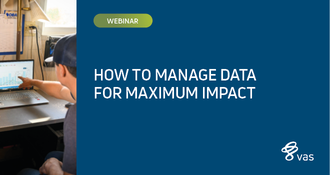 How to manage data for maximum impact